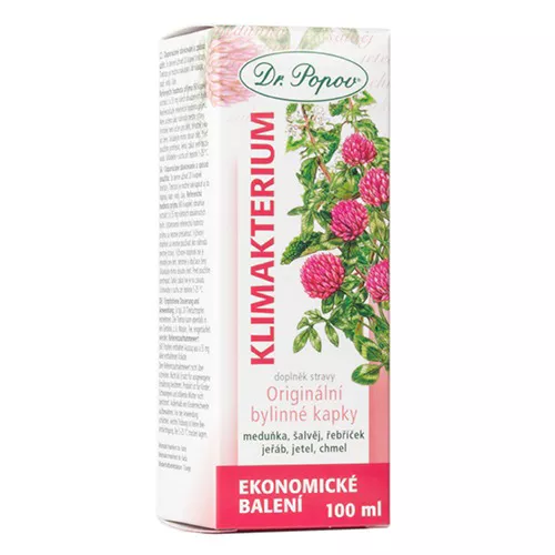 Klimakterium, originální bylinné kapky, 100 ml