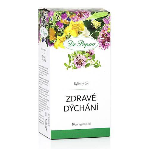 Zdravé dýchání, sypaný čaj, 50 g Dr. Popov